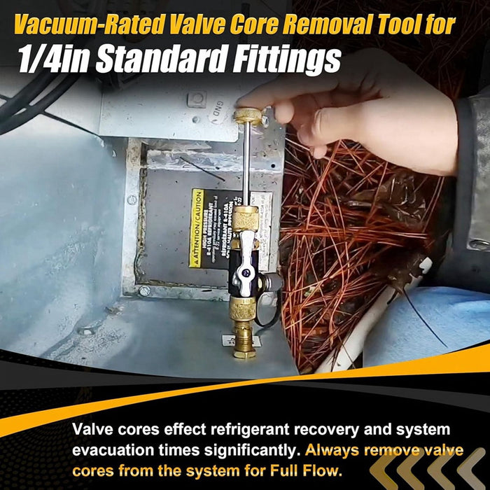 HVAC Valve Core Removal Tool
