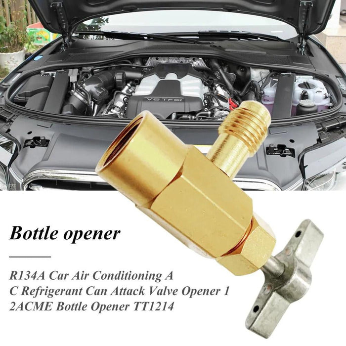 3 Way AC Diagnostic Manifold Gauge Set Metal, Photo Color, 1.9"