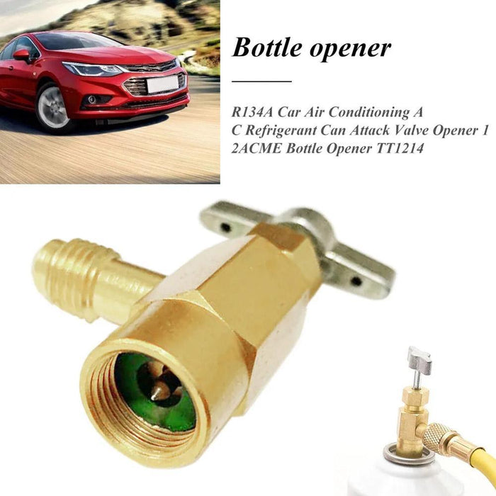 3 Way AC Diagnostic Manifold Gauge Set Metal, Photo Color, 1.9"
